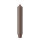 Stabkerzen mit Zapfenfuß Taupe 164 x Ø 28mm, 8 Stück